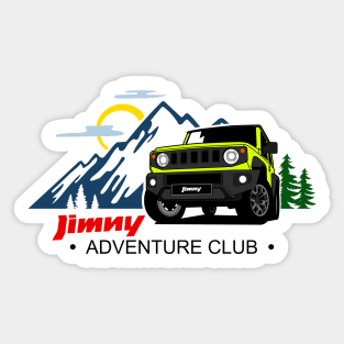 Jimny Adventure Club Sticker